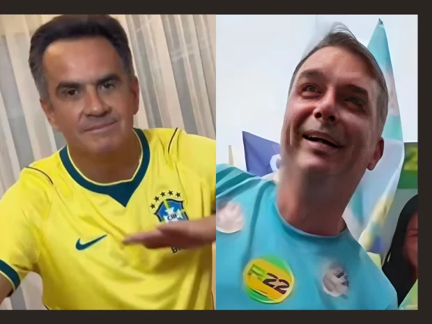 Ciro Nogueira e Flávio Bolsonaro dançam em meio a escândalo do Banco Master