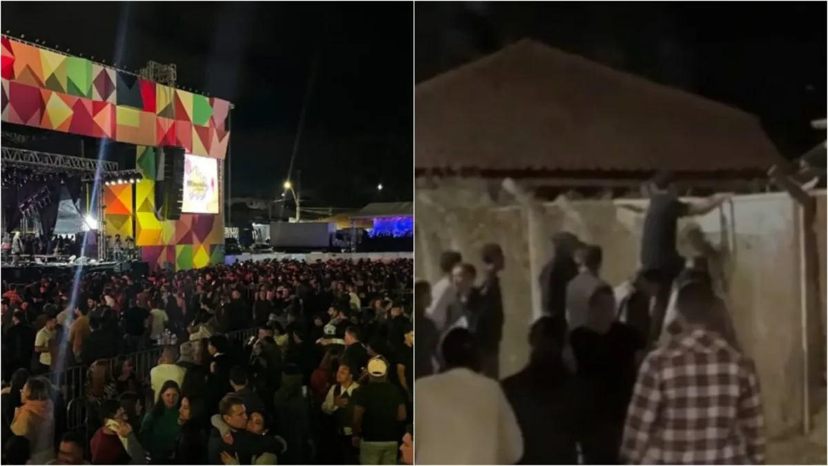 Confusão e gás de pimenta marcam abertura do São João em Vitória da Conquista