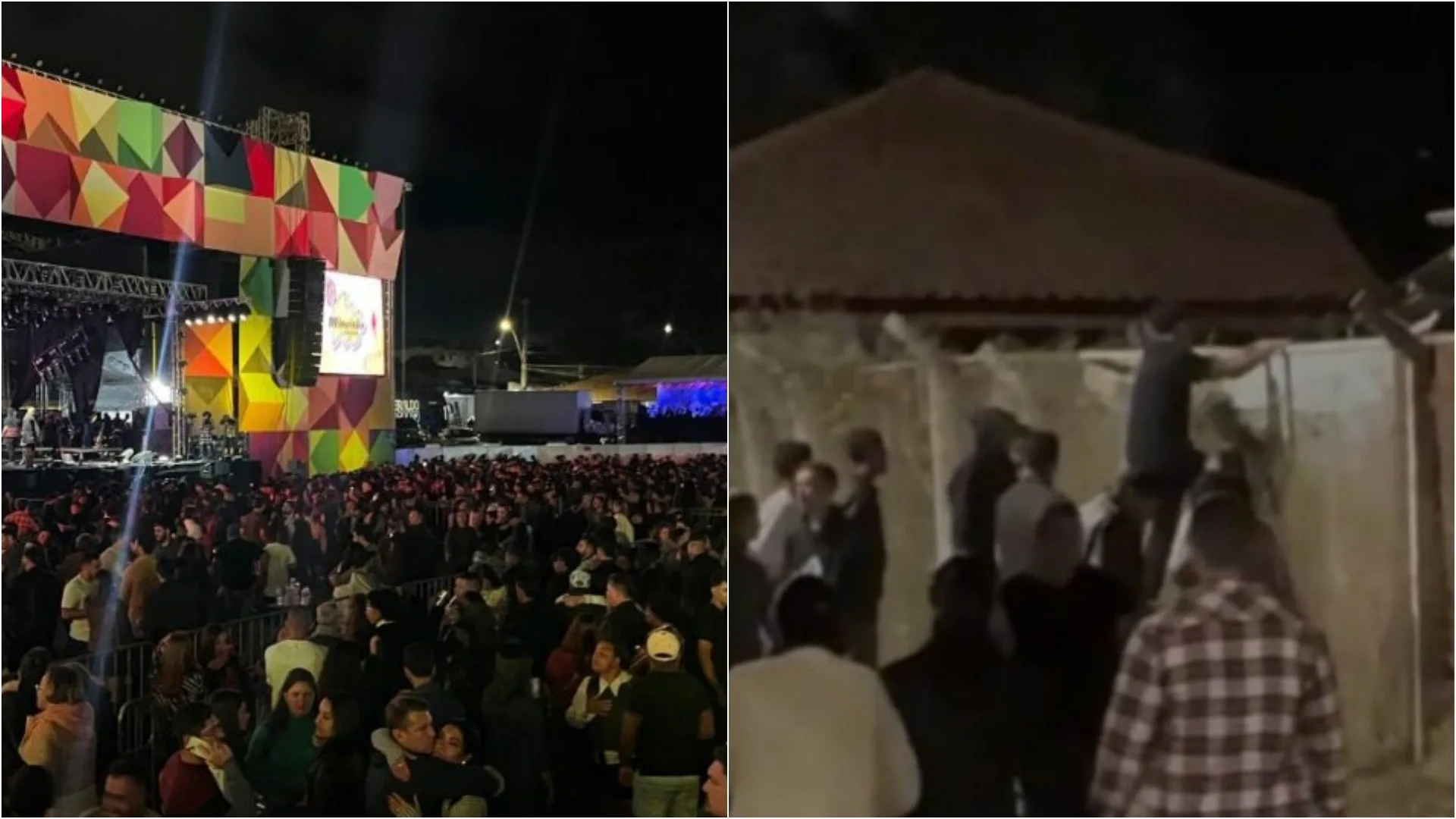 Confusão e gás de pimenta marcam abertura do São João em Vitória da Conquista