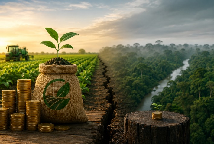 Crédito sustentável no agro brasileiro chega a US$ 954 milhões, mas Amazônia recebe apenas 2% dos recursos.
