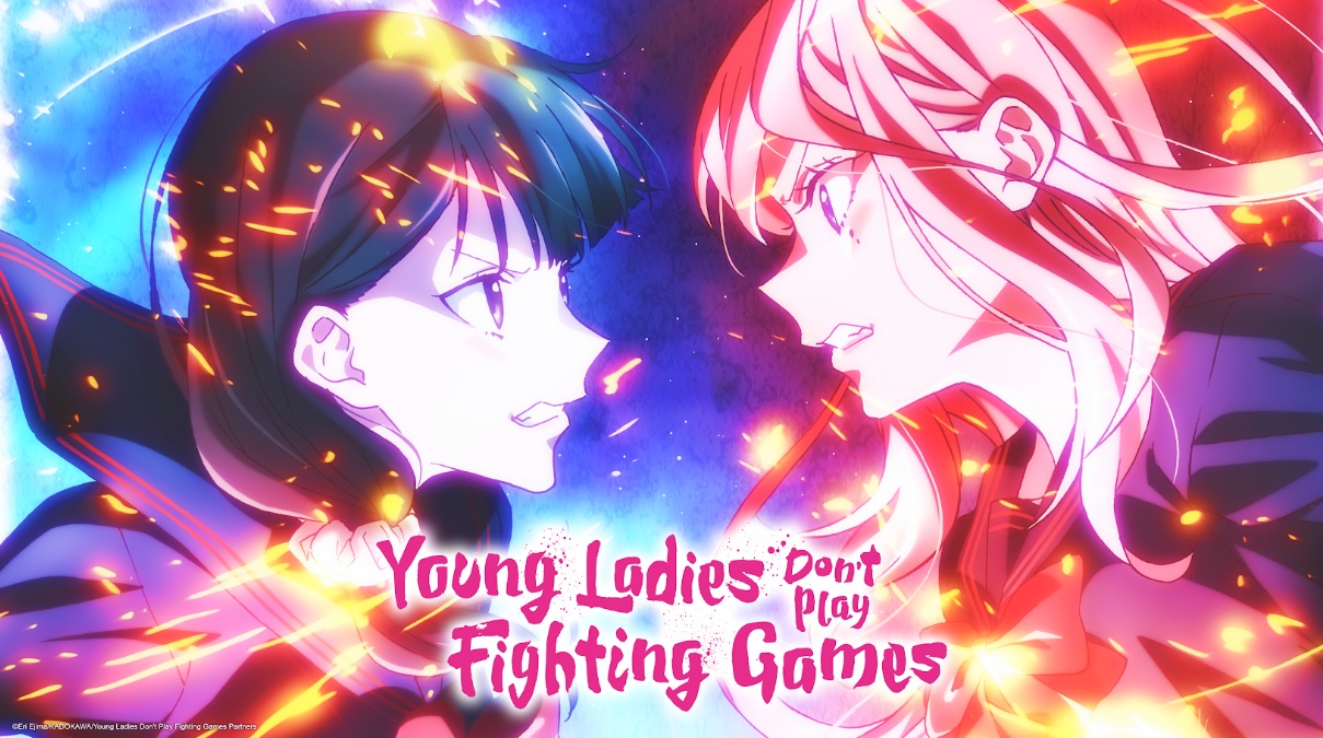 Crunchyroll estreia Young Ladies Don’t Play Fighting Games em 7 de julho