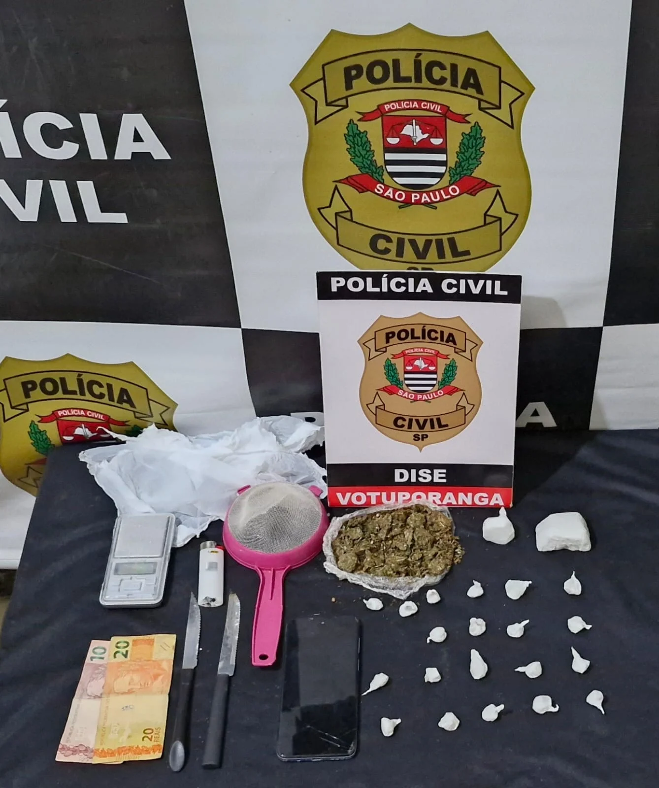 DISE prende traficante com drogas em operação no Jardim Redentora, Nhandeara