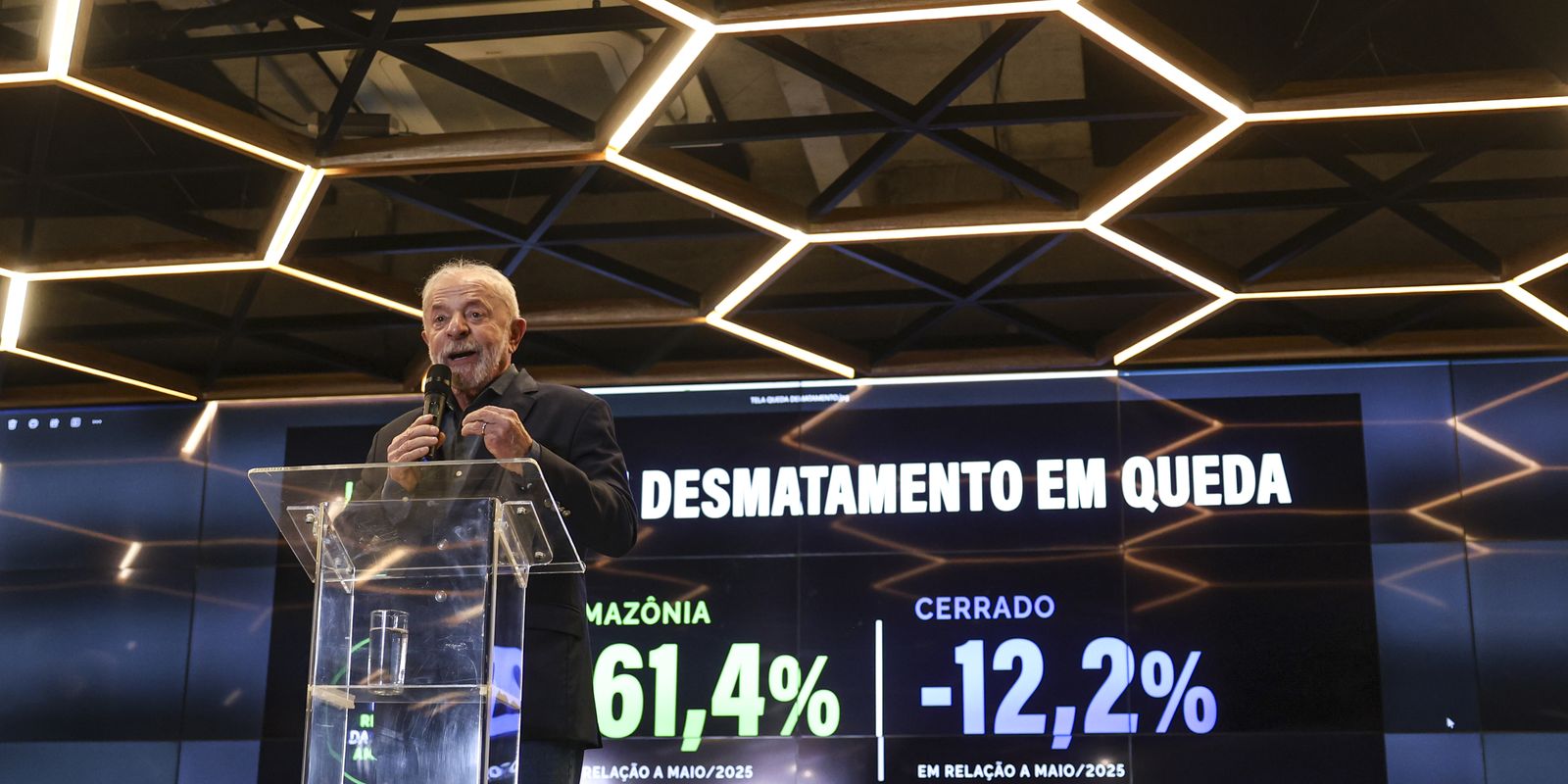 Desmatamento na Amazônia cai 61,4% em maio de 2026, maior redução já registrada