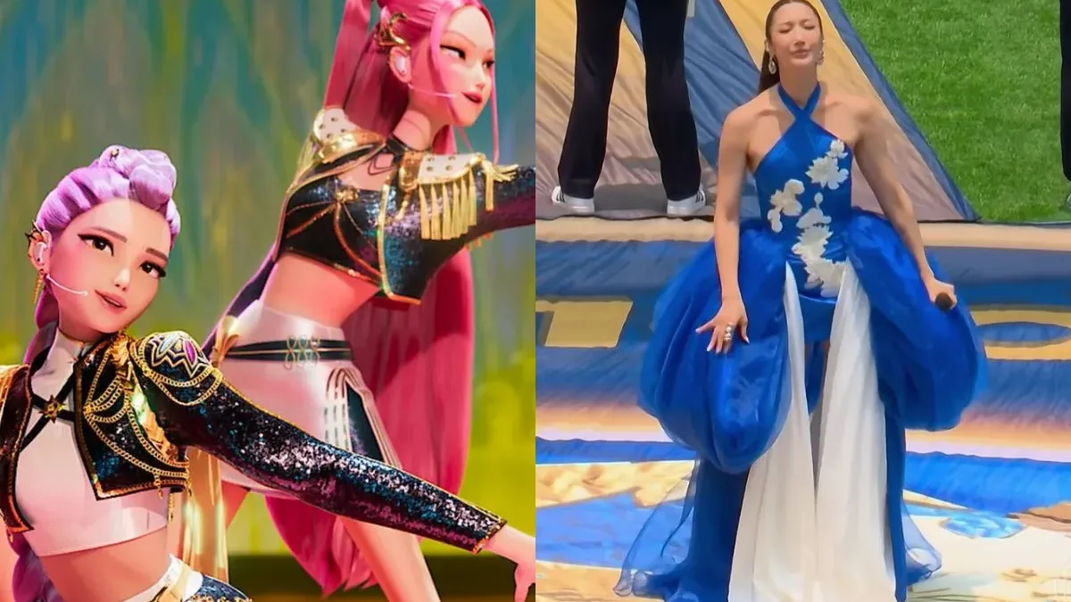 Ejae, estrela de Guerreiras do K-Pop, brilha na abertura da Copa do Mundo 2026