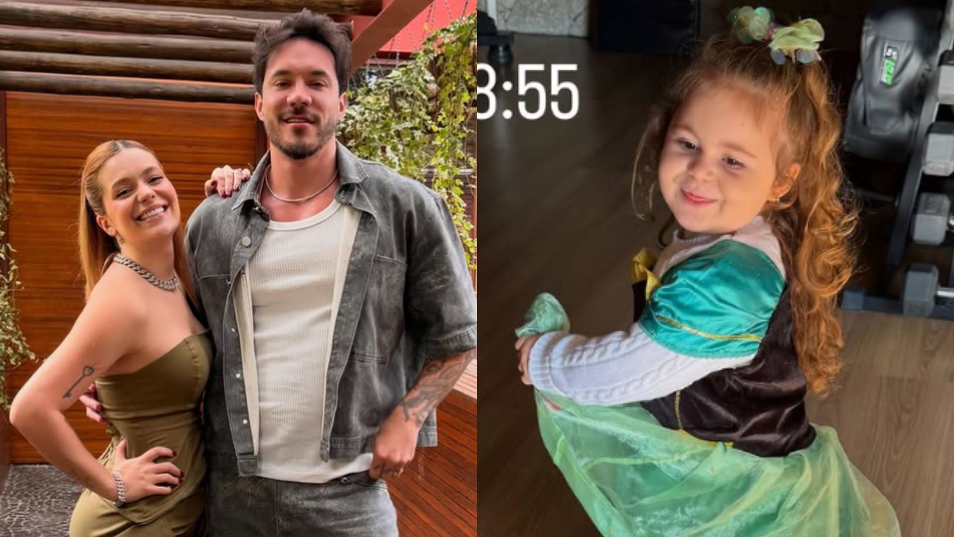 Eliezer revela hábito surpreendente da filha Lua, de 3 anos: mini-fashionista!