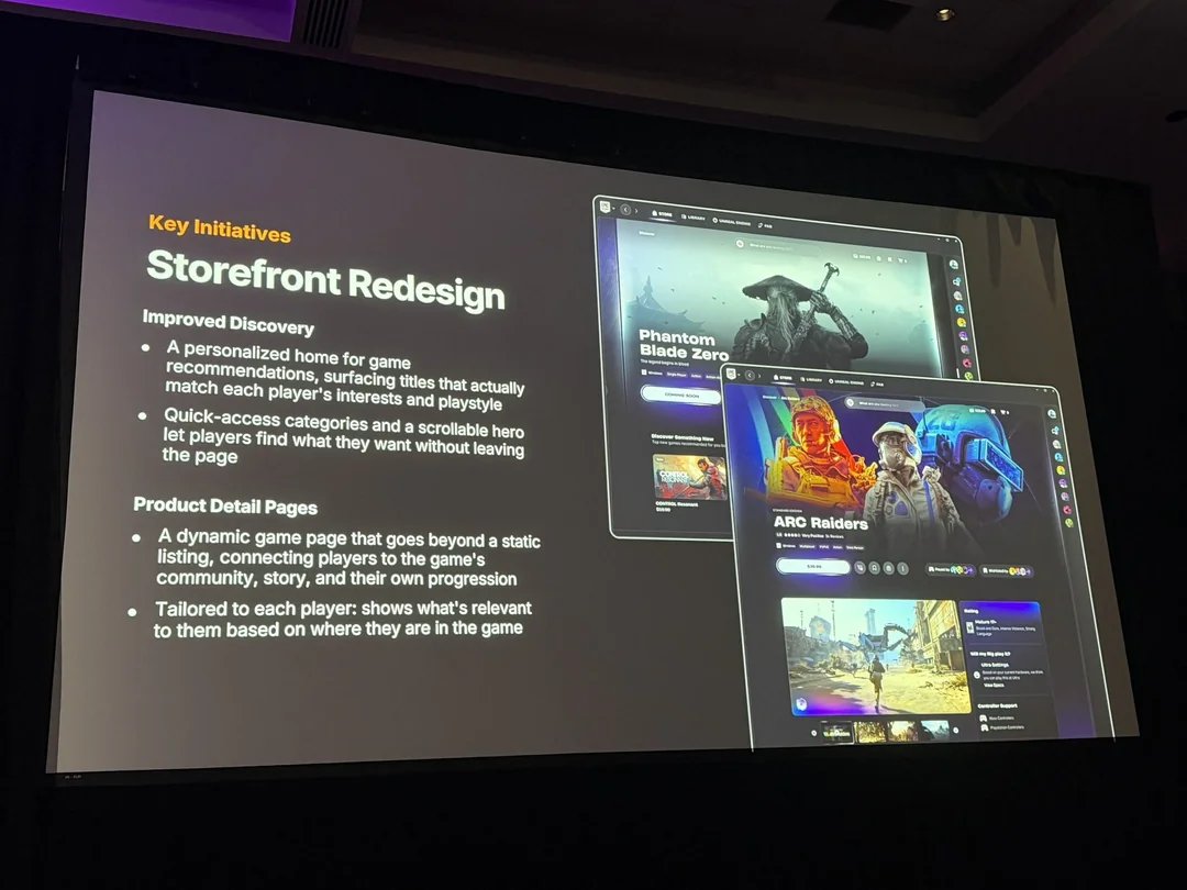 Epic Games Store revela redesign completo e novas funcionalidades para usuários
