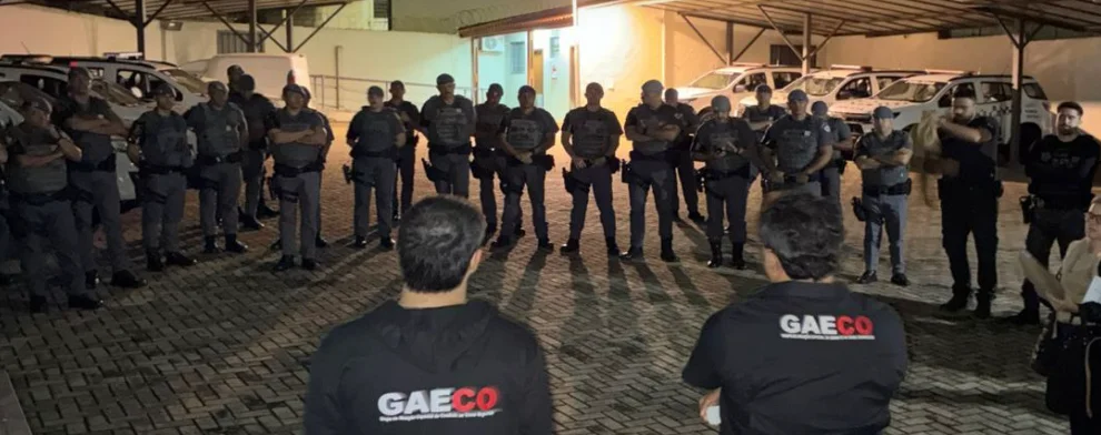 GAECO deflagra Operação Torneira contra tráfico e lavagem de dinheiro do PCC