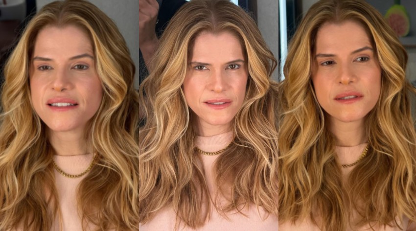 Ingrid Guimarães exibe cabelos renovados após visita ao salão de beleza