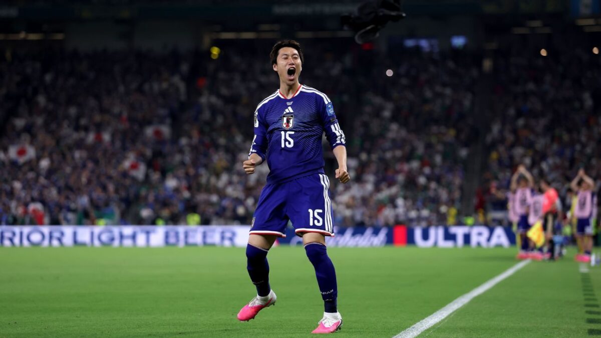 Japão goleia Tunísia por 4 a 0 em milésimo jogo da Copa do Mundo