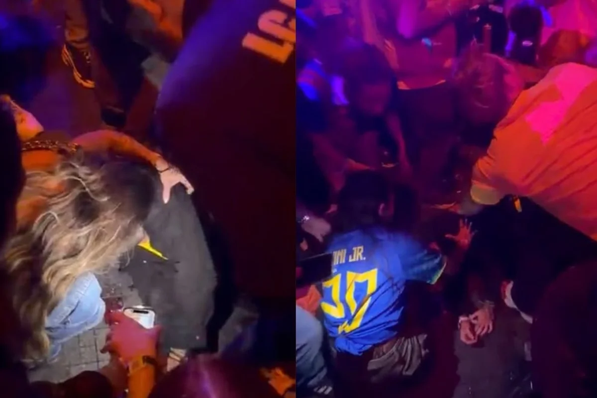 Jovem é agredido até desmaiar em evento da Copa no Rio de Janeiro