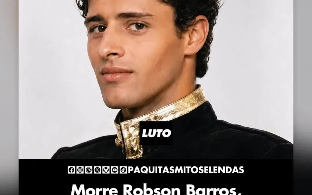 Juliana Baroni presta homenagem ao amigo Robson Barros, ex-paquito falecido aos 57 anos