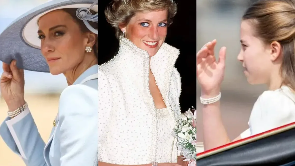 Kate Middleton e Charlotte desfilam elegância com pulseira em homenagem à Princesa Diana