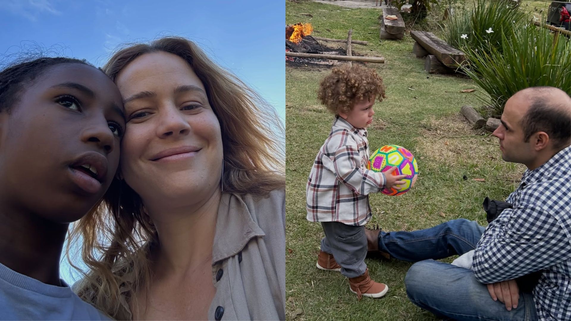 Leandra Leal compartilha fotos raras em família e celebra São João com amor