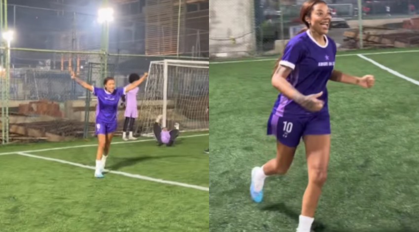 Ludmilla marca 5 gols em campo mesmo se recuperando de lesão