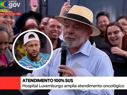 Lula brinca e chama Neymar de “primeiro jogador home office” na Copa do Mundo
