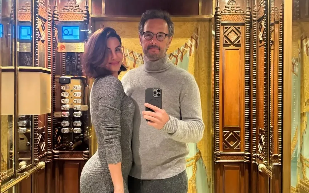Mel Fronckowiak e Rodrigo Santoro compartilham escapada romântica no Copacabana Palace
