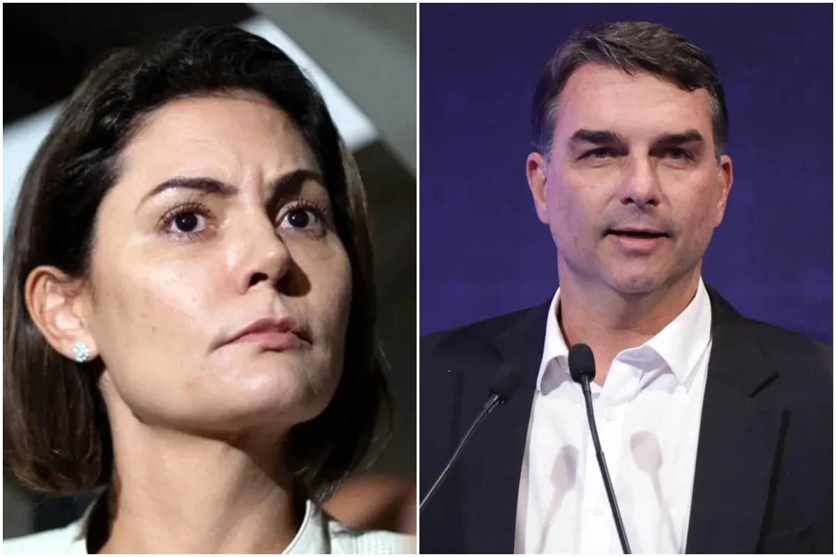 Michelle Bolsonaro diz que não tem raiva de ninguém após polêmica com Flávio