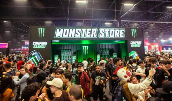 Monster Energy confirma presença como patrocinadora na BGS 2026
