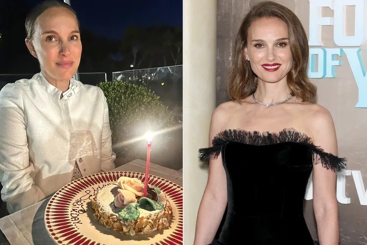 Natalie Portman celebra aniversário na Europa enquanto aguarda o terceiro filho