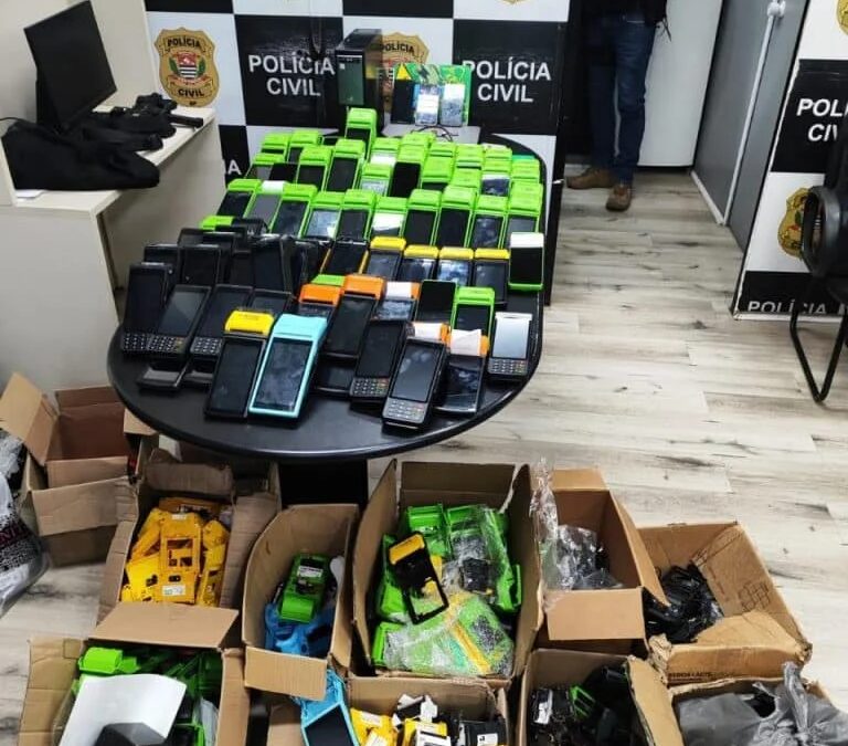 Operação Famulus da DIG prende sete por desvio de máquinas de cartão em Araçatuba
