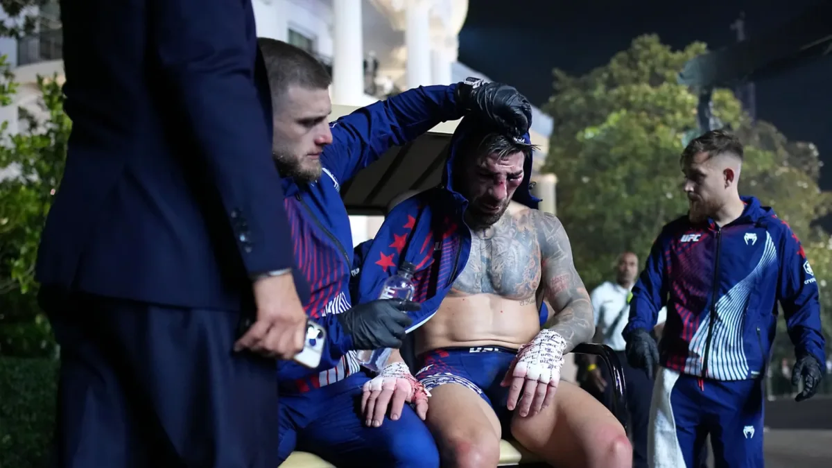 Poatan é nocauteado e Gaethje conquista cinturão no UFC Freedom 250