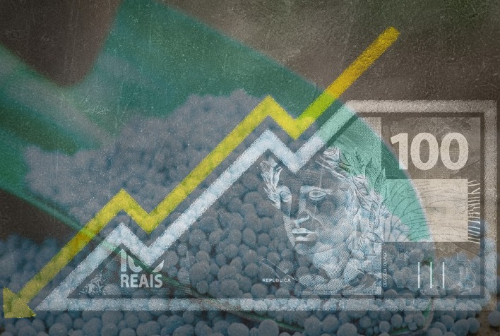 Poder de compra de fertilizantes cai para 1,55 em maio, aponta Mosaic