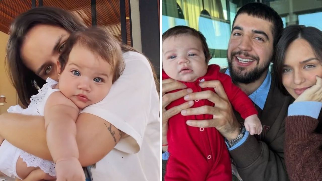 Rafa Kalimann registra primeira vez da filha no mar em vídeo emocionante
