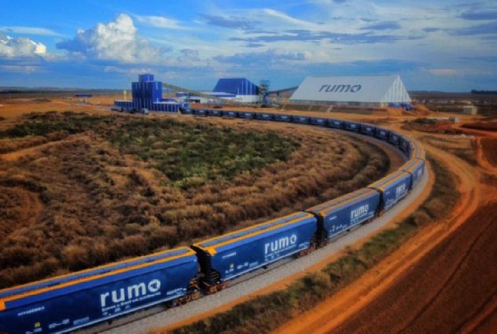 Rumo entrega primeira fase da Ferrovia de Mato Grosso e conecta agronegócio ao Porto de Santos