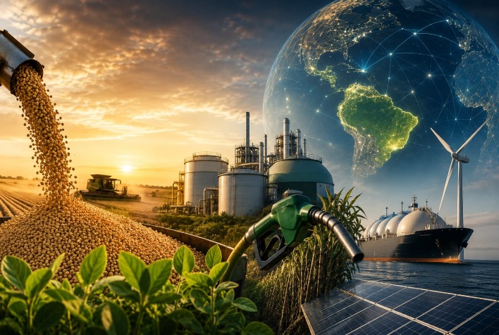 Safra recorde pode posicionar Brasil como potência energética global, afirma CEO da Fex Agro