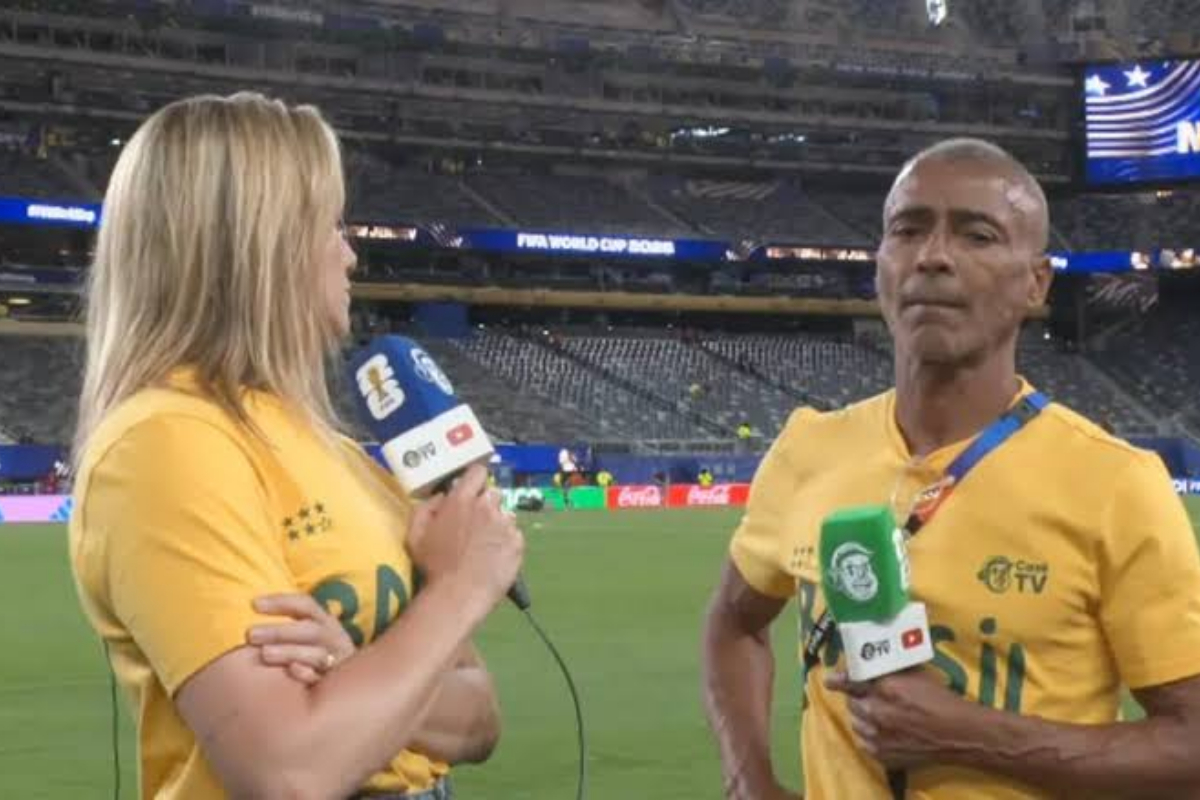 Sindicato dos Jornalistas do Rio defende Fernanda Gentil após comentário de Romário