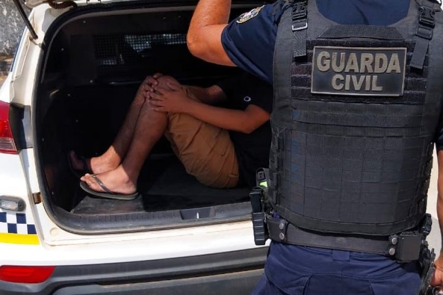 Suspeito de furto é preso pela Guarda Municipal em Sete Lagoas com celulares roubados