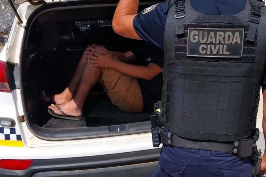 Suspeito de furto é preso pela Guarda Municipal em Sete Lagoas com celulares roubados