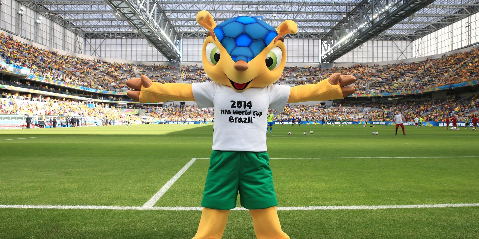 Tatu-bola, mascote da Copa de 2014, ganha novo plano de proteção em 2023