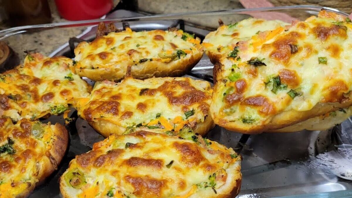 Transforme pão amanhecido em um lanche gratinado irresistível e prático!