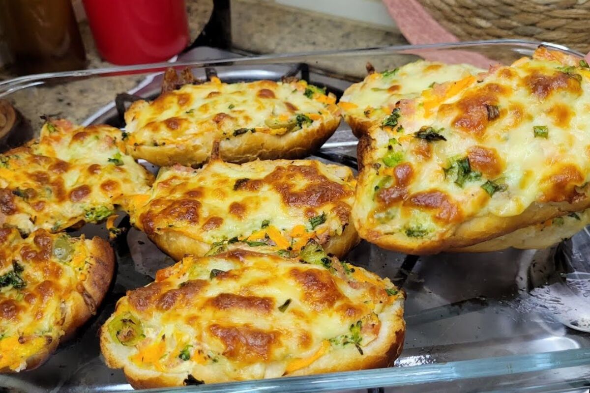 Transforme pão amanhecido em um lanche gratinado irresistível e prático!