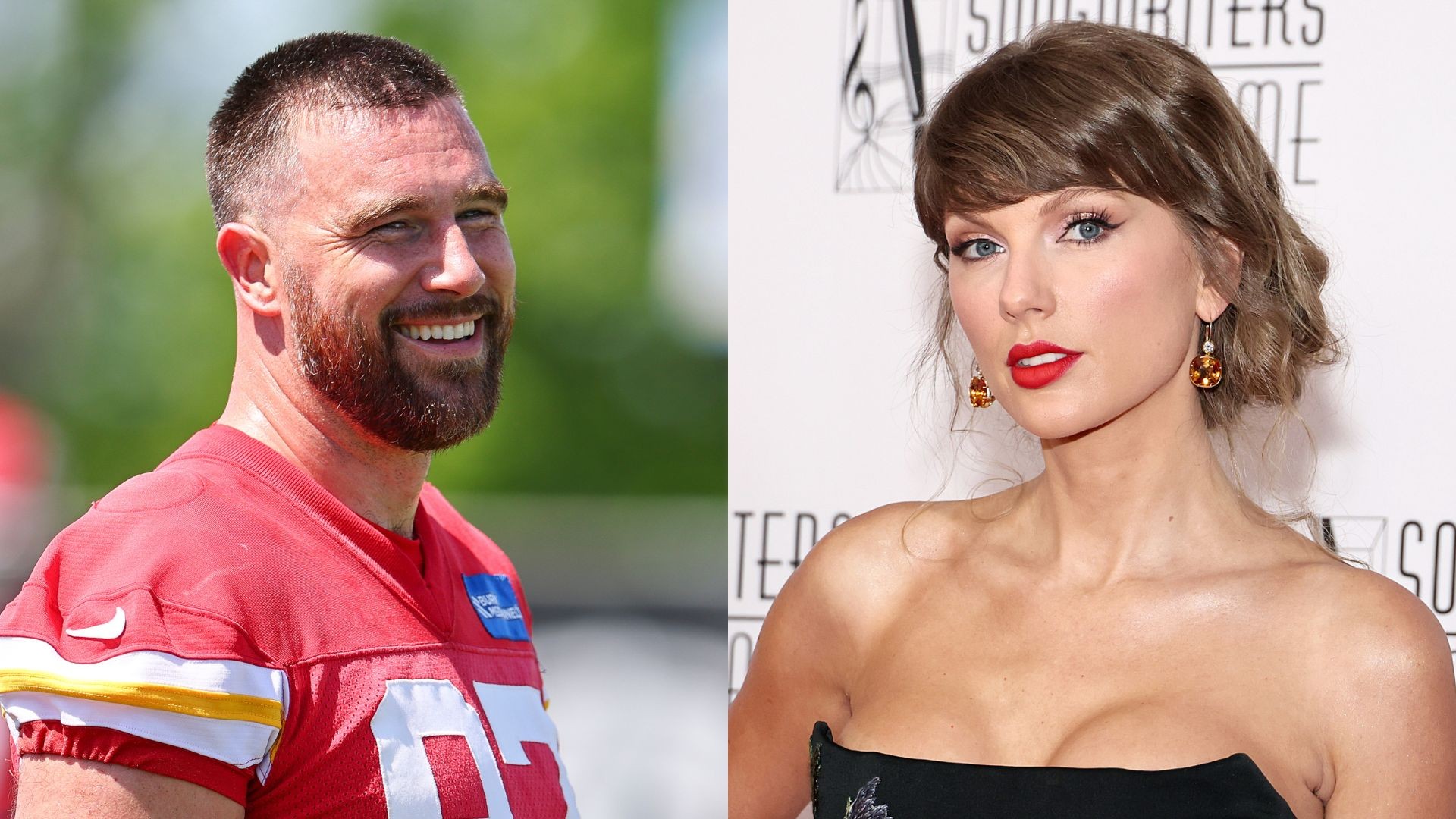 Travis Kelce interrompe treinos para apoiar Taylor Swift no Hall da Fama dos Compositores