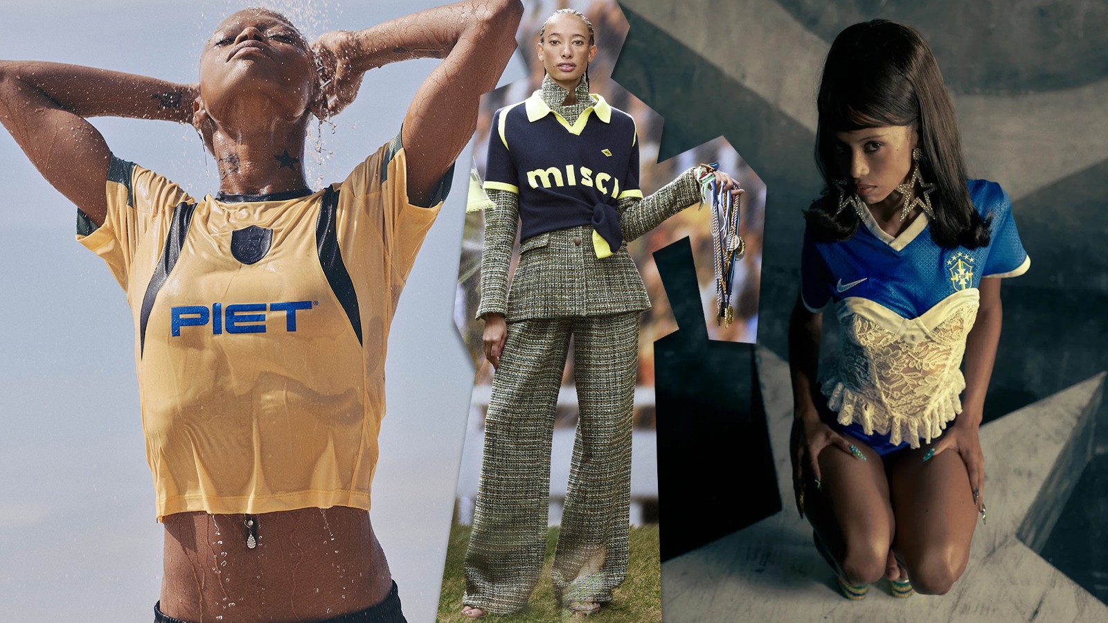 Vogue lança coleção "Só tem no Brasil" para torcer com estilo no futebol