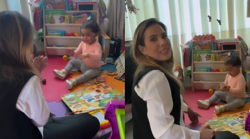 Wanessa Camargo se diverte com a irmã e pede ajuda para entender filha de Zezé