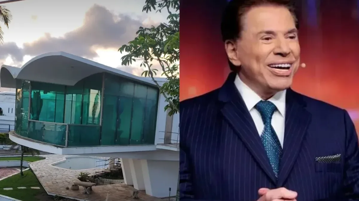 Mansão de R$ 15 milhões de Silvio Santos tem inspiração inusitada