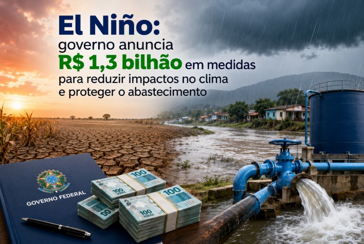 Governo destina R$ 1,3 bilhão para mitigar impactos do El Niño no Brasil