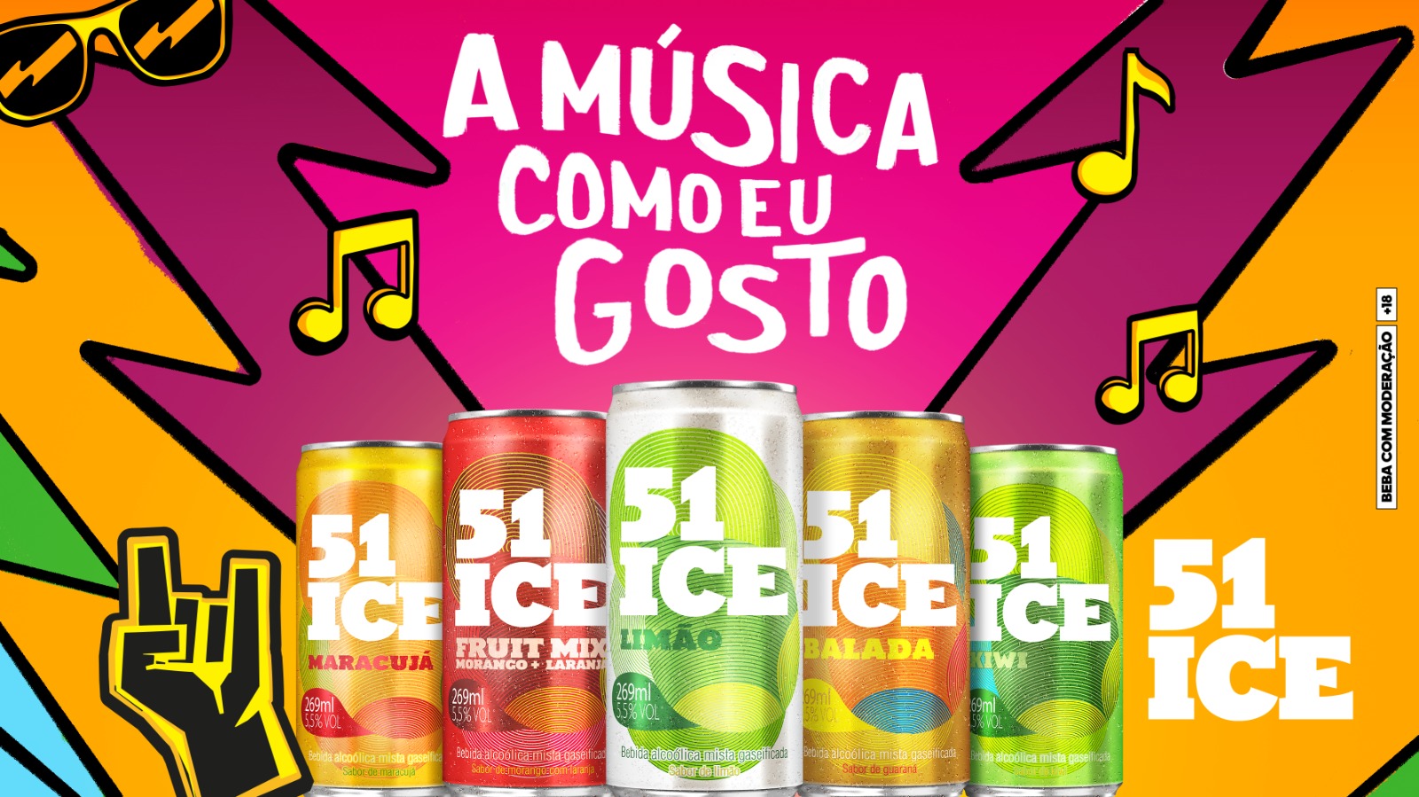 51 ICE traz experiências únicas e hidratação gratuita no Festival João Rock 2026