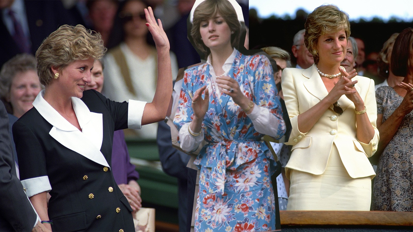 A evolução do estilo de Lady Di em Wimbledon: 15 looks icônicos da princesa