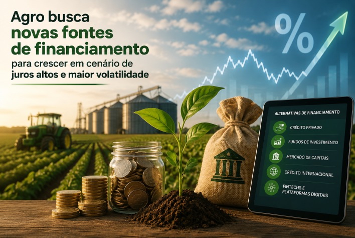 Agro busca alternativas de financiamento para enfrentar juros altos e volatilidade