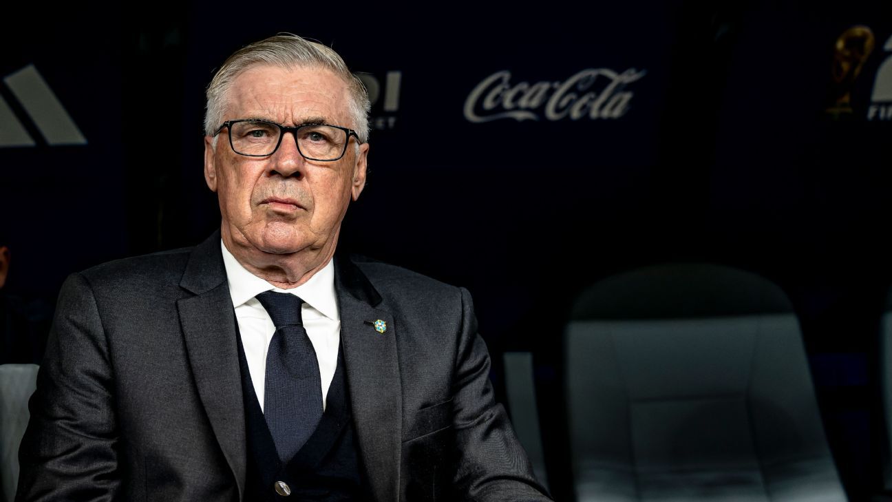 Ancelotti avalia desempenho da Seleção Brasileira e aponta carência no meio-campo