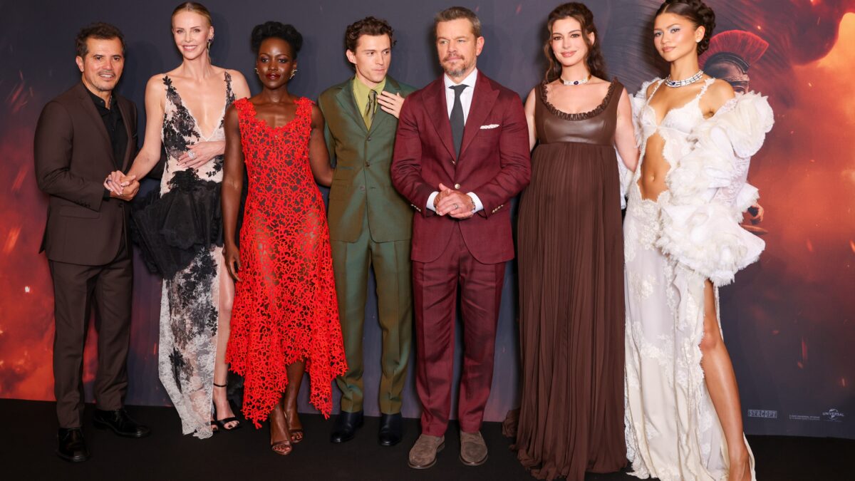 Anne Hathaway revela gravidez surpresa e Tom Holland conta sobre ultimato de Zendaya em bate-papo com Christopher Nolan