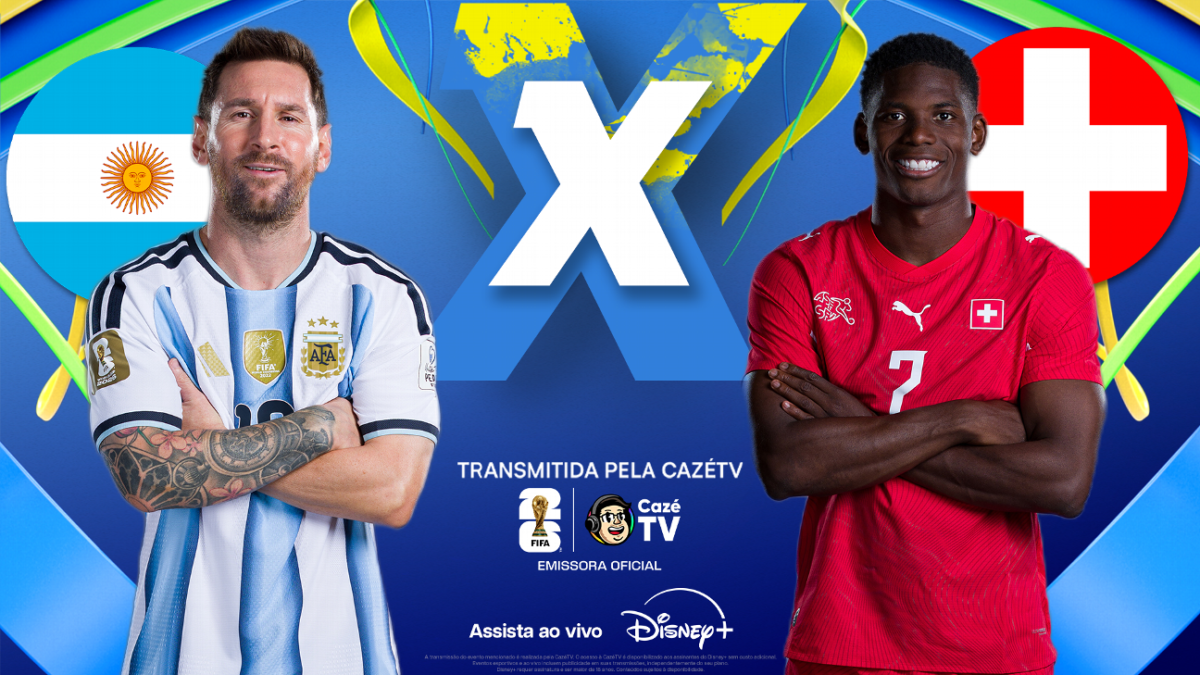 Argentina enfrenta Suíça nas quartas de final da Copa do Mundo 2026 hoje às 22h