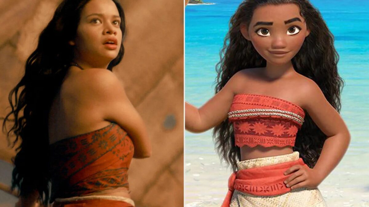 Auli'i Cravalho apoia Catherine Laga'aia antes da estreia de Moana em live-action