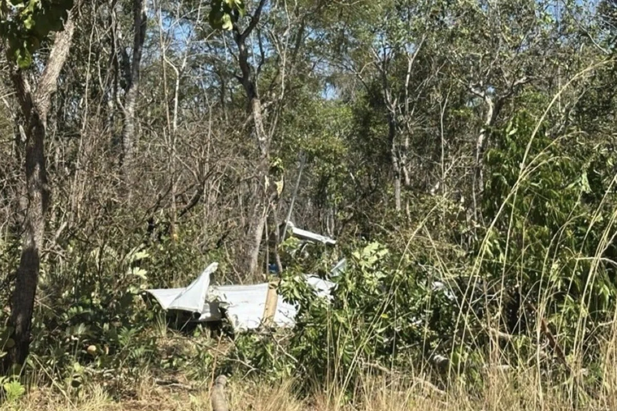 Avião cai em Palmas, Tocantins, e deixa dois mortos na zona rural