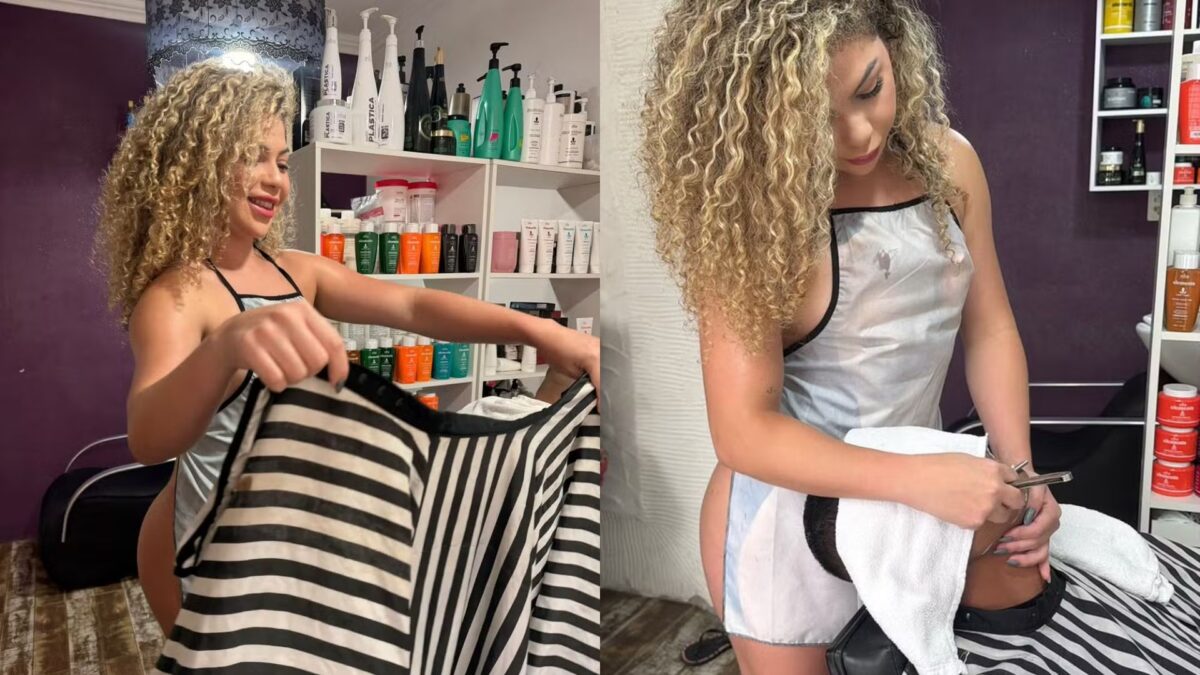 Barbearia nudista em Florianópolis cobra até R$ 4 mil e viraliza nas redes sociais