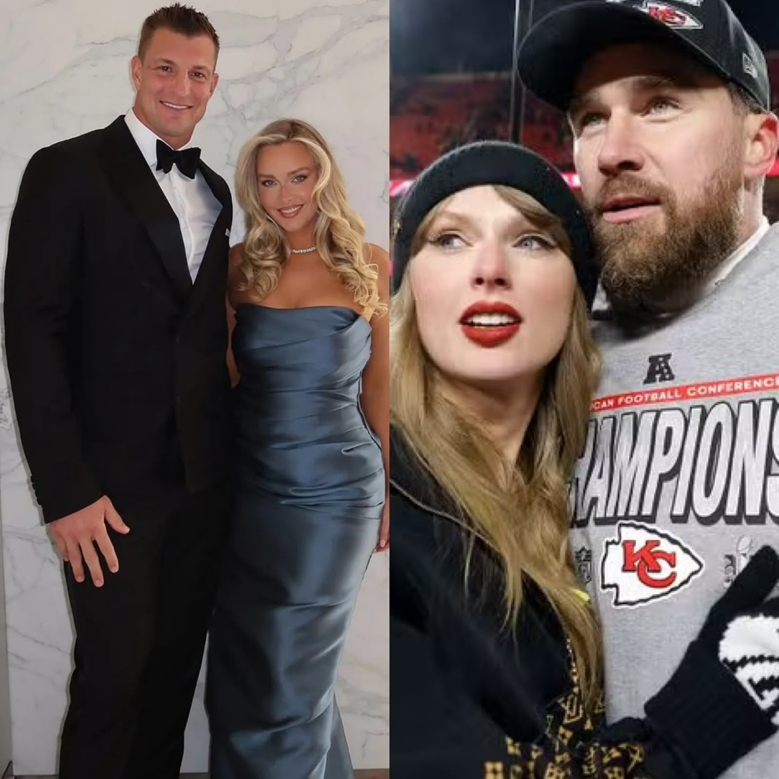 Bastidores do casamento de Taylor Swift e Travis Kelce revelados por Rob Gronkowski